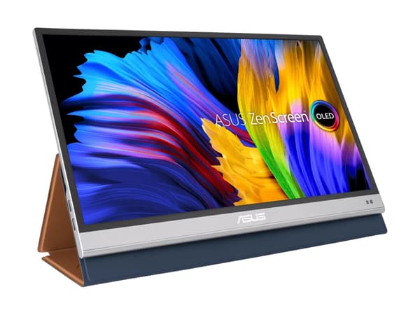 ASUS ZenScreen OLED MQ13AH - OLED-skjerm - 13" (13.3" synlig) - portabel - 1920 x 1080 Full HD (1080p) @ 60 Hz - 400 cd/m² - 100000:1 - HDR10 - 1 ms