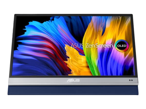 ASUS ZenScreen OLED MQ13AH - OLED-skjerm - 13" (13.3" synlig) - portabel - 1920 x 1080 Full HD (1080p) @ 60 Hz - 400 cd/m² - 100000:1 - HDR10 - 1 ms