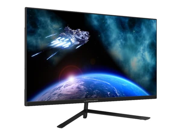 LC Power LC-M27-FHD-144 - LED-skjerm - 27" - 1920 x 1080 Full HD (1080p) @ 144 Hz - ADS-IPS - 300 cd/m² - 1000:1 - 1 ms - 2xHDMI, DisplayPort - svart