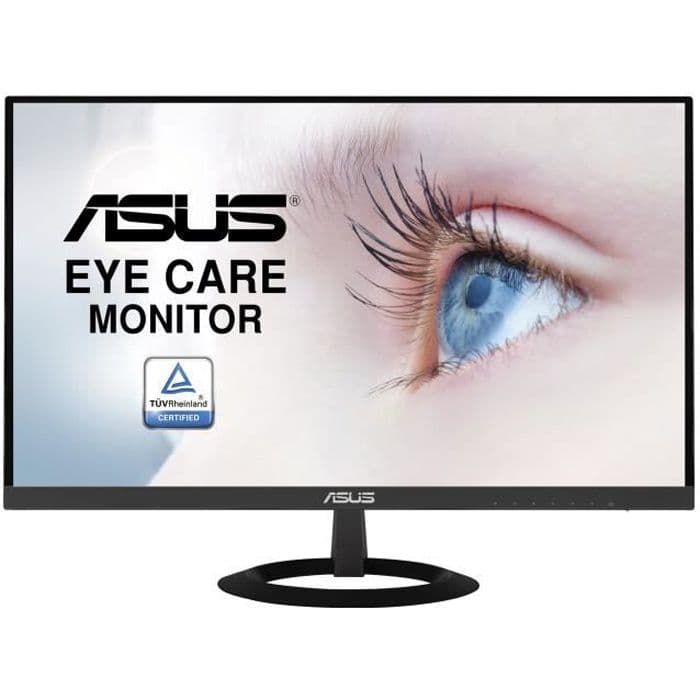 ASUS VZ249HE 24"-skärm - LED - IPS-panel - 5ms - 76 Hz - 1920 x 1080 - 250 cd-m² - HDMI, VGA - Svart