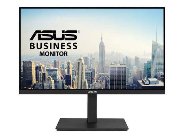 ASUS VA24ECPSN - LED-näyttö - 24" (23,8" katseluun) - 1920 x 1080 Full HD (1080p) @ 75 Hz - IPS - 300 cd/m² - 1000:1 - 5 ms - HDMI, DisplayPort, USB-