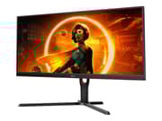 AOC Gaming U34G3XM - G3 Series - LED-skärm - spel - 34" - 3440 x 1440 UWQHD @ 144 Hz - VA - 300 cd/m² - 3000:1 - HDR10 - 1 ms - 2xHDMI, DisplayPort -