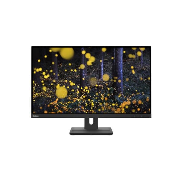 Lenovo ThinkVision E27q-20 68,6 cm (27") 2560 x 1440 pixlar Quad HD LED Svart