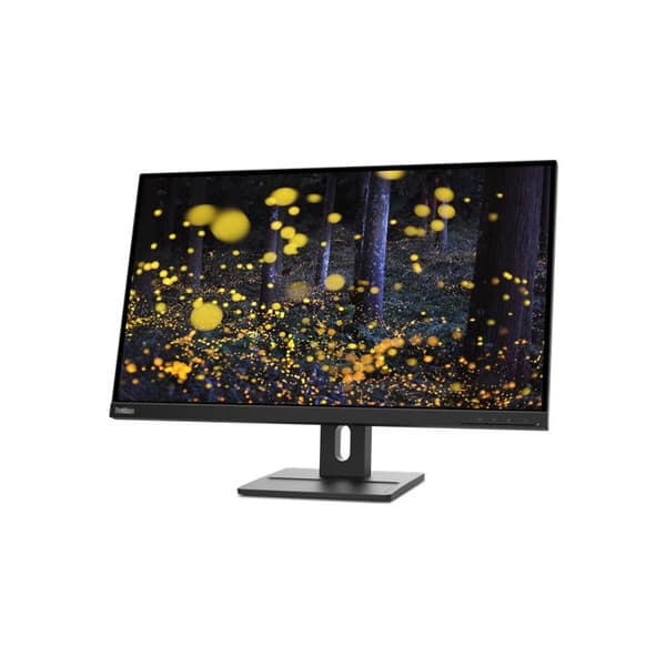 Lenovo ThinkVision E27q-20 68,6 cm (27") 2560 x 1440 pixlar Quad HD LED Svart Svart