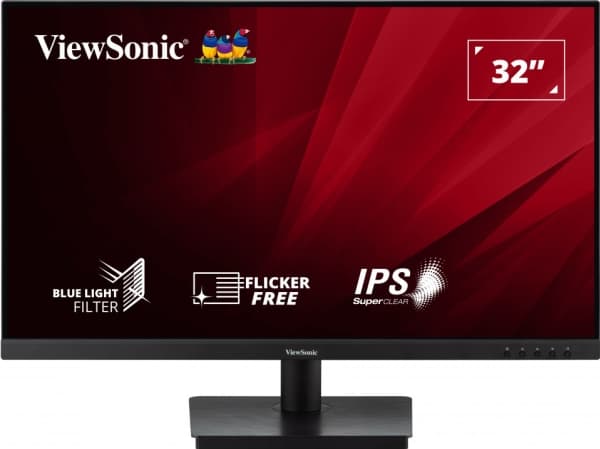 Viewsonic VA VA3209-2K-MHD, 81,3 cm (32"), 2560 x 1440 pixlar, Quad HD, 4 ms, Svart