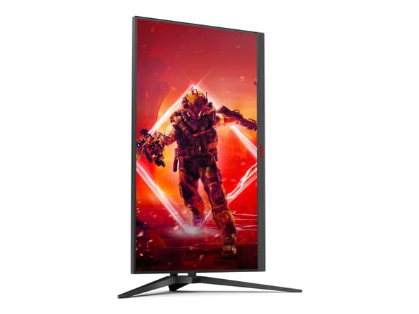 AOC AGON AG275QZN - AG5 Series - LED-skjerm - gaming - 27" - 2560 x 1440 QHD @ 240 Hz - VA - 400 cd/m² - 3000:1 - DisplayHDR 400 - 1 ms - 2xHDMI, 2xD