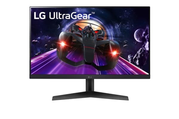 LG UltraGear 24GN60R-B - LED-näyttö - pelaamista varten - 24" (23,8" katseluun) - 1920 x 1080 Full HD (1080p) @ 144 Hz - IPS - 300 cd/m² - 1000:1 - H