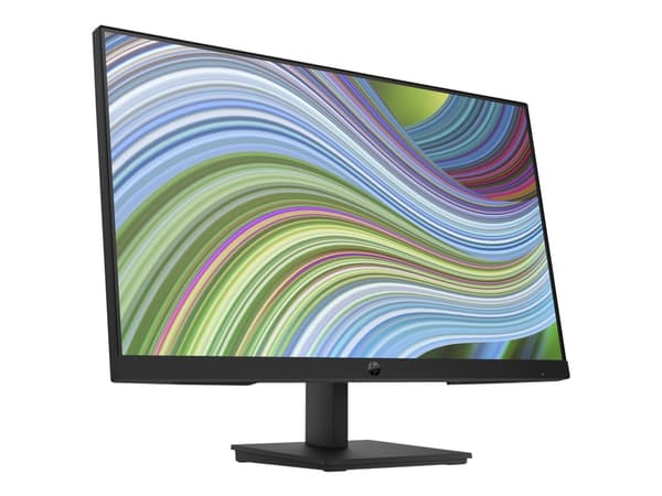 HP P24 G5 - P-Series - LED-skjerm - 23.8" - 1920 x 1080 Full HD (1080p) @ 75 Hz - IPS - 250 cd/m² - 1000:1 - 5 ms - HDMI, VGA, DisplayPort - svart