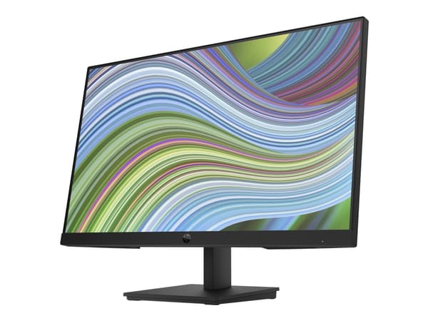 HP P24 G5 - P-Series - LED-skjerm - 23.8" - 1920 x 1080 Full HD (1080p) @ 75 Hz - IPS - 250 cd/m² - 1000:1 - 5 ms - HDMI, VGA, DisplayPort - svart Sort