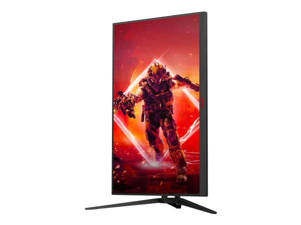 AOC AGON AG275QXN - AG5 Series - LED-skjerm - gaming - 27" - 2560 x 1440 QHD @ 165 Hz - VA - 400 cd/m² - 3000:1 - DisplayHDR 400 - 1 ms - 2xHDMI, 2xD