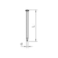 Miniatyrbillede 3 af 3: Stålsøm 2x30mm St 362 30 BK hærdet 3353303 (3353303)