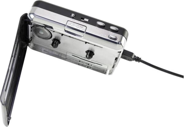 Renkforce RF-CP-170 kasettidigitoija, sis. kuulokkeet