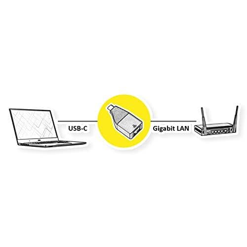ROLINE Gold USB 3.2 Gen 2 til Gigabit Ethernet-konverter