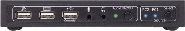 SpeaKa Professional 2-portar KVM-switch HDMI USB 1920 x 1080 pixlar, 3840 x 2160 pixlar