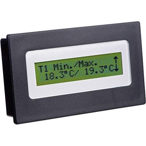 H-Tronic FR 216 frontramme sort egnet til (display): LC display 16 x 2 (B x H x D) 91 x 53 x