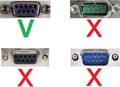Miniatyrbillede 5 af 5: S-Impulse USB-A (m) til 9-pin SUB-D / 25-pin SUB-D (m) seriel RS232-adapter - 1,5 meter