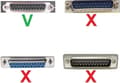 Miniatyrbillede 2 af 5: S-Impulse USB-A (m) til 9-pin SUB-D / 25-pin SUB-D (m) seriel RS232-adapter - 1,5 meter