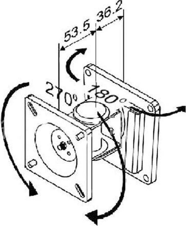 Værdi LCD-montering, vægmontering