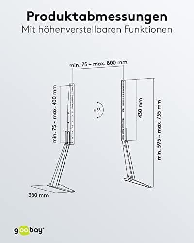 Goobay tv-stativer (58525)