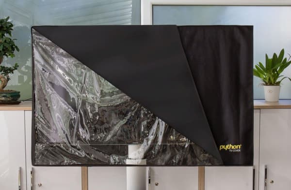 Python® Series TV-fodral inomhus/utomhus - väderbeständigt universellt skydd för din TV eller bildskärm, 58x38 cm, 22" till 24" (TV-C0122)
