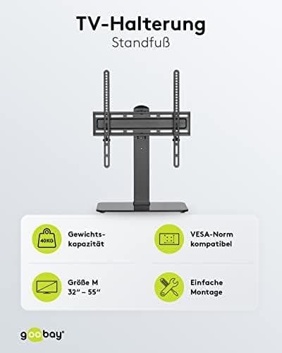 Goobay TV-ställ Basic Fix (58524)