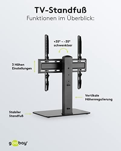 Goobay TV-ställ Basic Fix (58524)