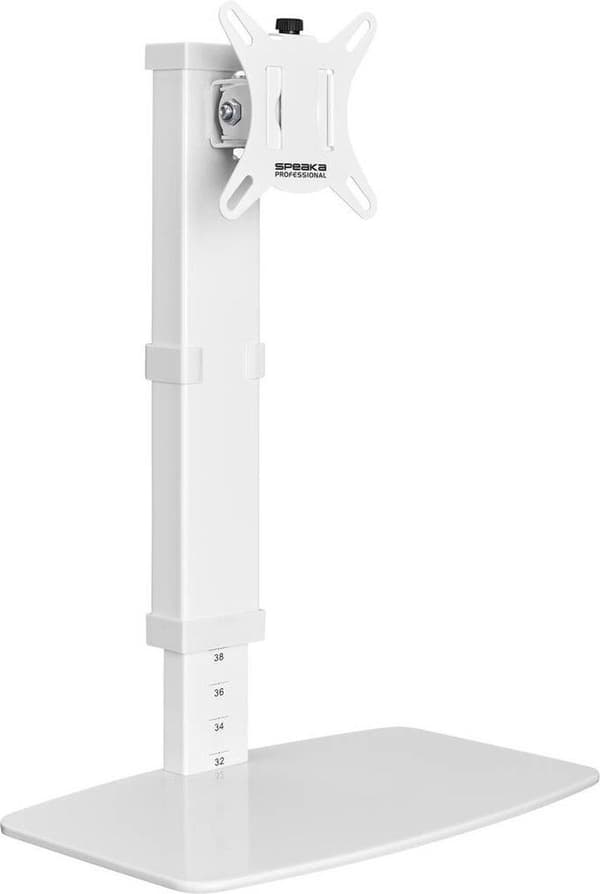 SpeaKa Professional SP-TMS-201 Skærmbund 43,2 cm (17) - 81,3 cm (32) Højdejusterbar