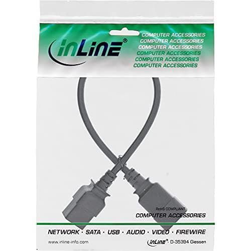 InLine® kold enhed forlængelse 16A, C19 til C20, 0,75m