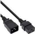 Miniatyrbillede 1 af 2: InLine® kold enhed forlængelse 16A, C19 til C20, 0,75m