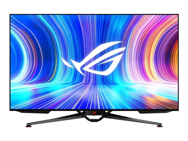 ASUS ROG Swift OLED PG42UQ - OLED-skjerm - gaming - 42" - 3840 x 2160 4K @ 138 Hz - 450 cd/m² - 135000:1 - HDR10 - 4xHDMI, DisplayPort - høyttalere