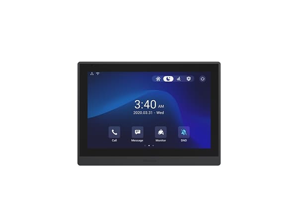Akuvox IT88A, Sort, 25,4 cm (10"), 1280 x 800 piksler, -10 - 45 °C, -20 - 70 °C, 10 - 90%