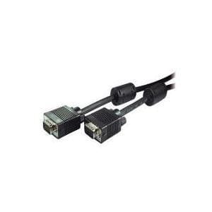 S-Conn 10m S-VGA - VGA (D-Sub) - VGA (D-Sub) - Han - Han - Nikkel - Sort (CO 78056-10 / 50491)