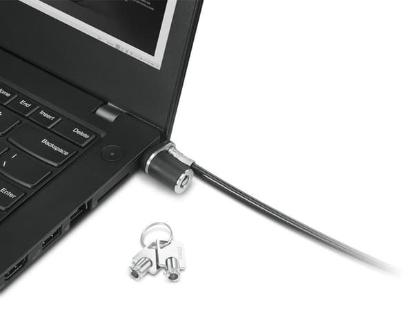 Lenovo NanoSaver Essential - turvakaapelilukko - 1,5 m - ThinkBook 14s Yoga G2 IAP, ThinkPad L13 Yoga Gen 3, P1 Gen 5, T14s Gen 3, T16 Gen 1