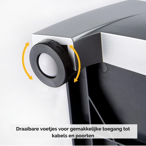 Fellowes bärbara stativ i 6 höjdjusterbar Office Suites plus