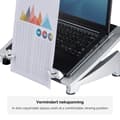Miniatyrbild 1 av 5: Fellowes bärbara stativ i 6 höjdjusterbar Office Suites plus