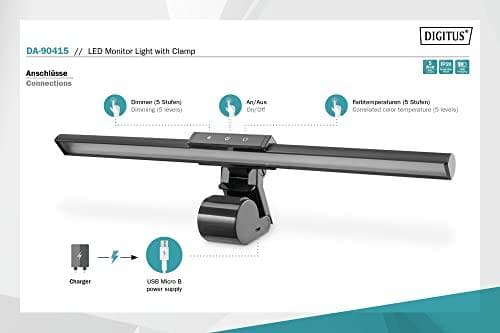 Digitus LED-näyttövalo kiinnikkeellä (DA-90415)
