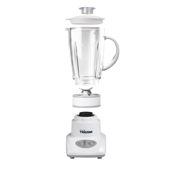 Tristar BL-4431 Blender - för Shakes och Smoothies - 450 ml - Vit