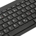 Miniatyrbillede 2 af 9: Targus mellemstørrelse antimikrobielt Bluetooth universaltastatur (tysk) (AKB863DE)