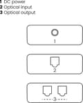 Miniatyrbillede 6 af 9: Marmitek Split TS12 digital optisk Toslink audio splitter 1 ind - 2 ud