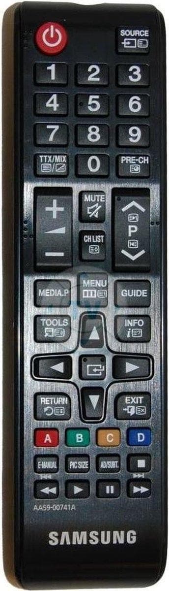 Samsung fjernbetjening AA59-00741A - original Sort