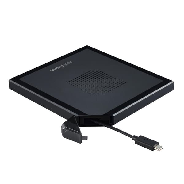 ASUS ZenDrive V1M SDRW-08V1M-U - Drev - DVD±RW (±R DL) - 8x/8x - USB-C - eksternt - sort