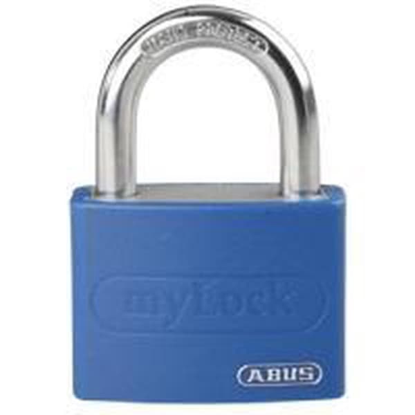 ABUS hänglås Serie T65AL, individuellt låsande, bygelhöjd 23 mm Gul