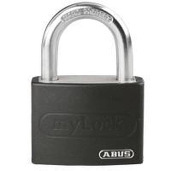 ABUS hänglås Serie T65AL, individuellt låsande, bygelhöjd 23 mm Gul