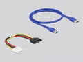 Miniatyrbillede 3 af 4: Delock 41430 stigkort PCI Express x1 til x16 med 60 cm USB-kabel