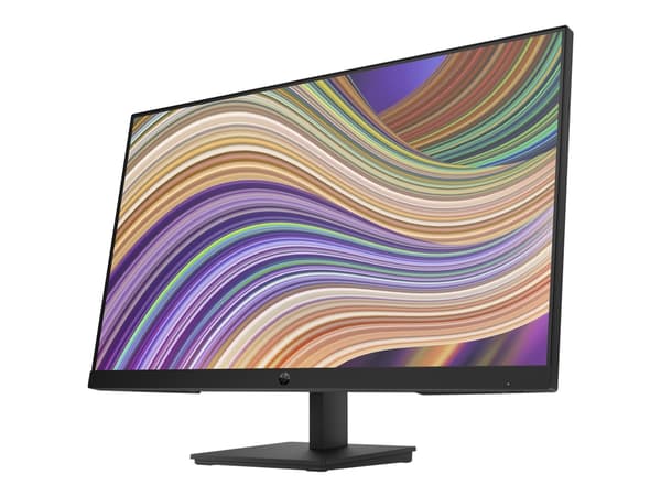 HP P27 G5 - P-Series - LED-skärm - 27" - 1920 x 1080 Full HD (1080p) @ 75 Hz - IPS - 250 cd/m² - 1000:1 - 5 ms - HDMI, VGA, DisplayPort - svart ställ Svart