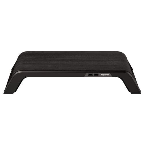Fellowes Hana Monitor Support - stativ - för monitor - stål, askfaner - svart - skrivbord (8060501)
