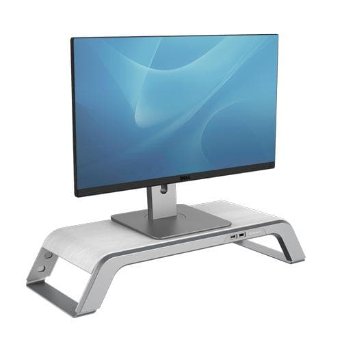 Fellowes 8064201 fladskærms skrivebordsmontering Fritstående hvid (8064201)