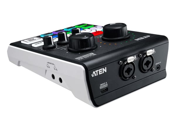 ATEN MicLIVE 6-CH - Ääniliitäntä - 24-bittinen - 96 kHz - USB-C
