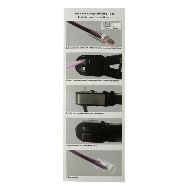 ACT Modulaarinen puristustyökalu easyconnect RJ45-liittimiin RJ45 EASY CONNECT HANDTOOL (TD168T)