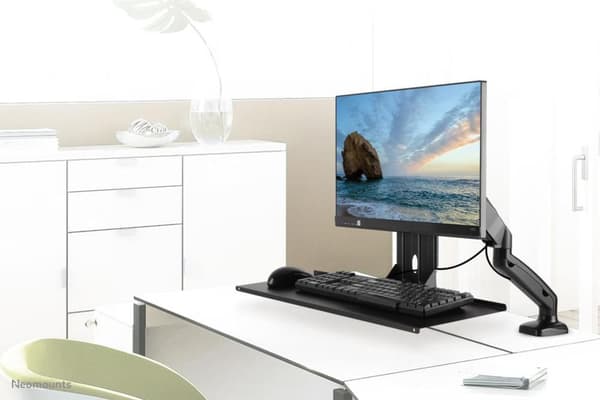 Neomounts by Newstar KEYB-V200BLACK tangentbord och mushållare - Svart